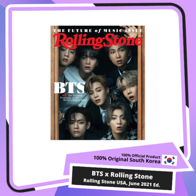 BTS x Rolling Stone - June 2021 Ed. BTS x Rolling Stone - June 2021 Ed.