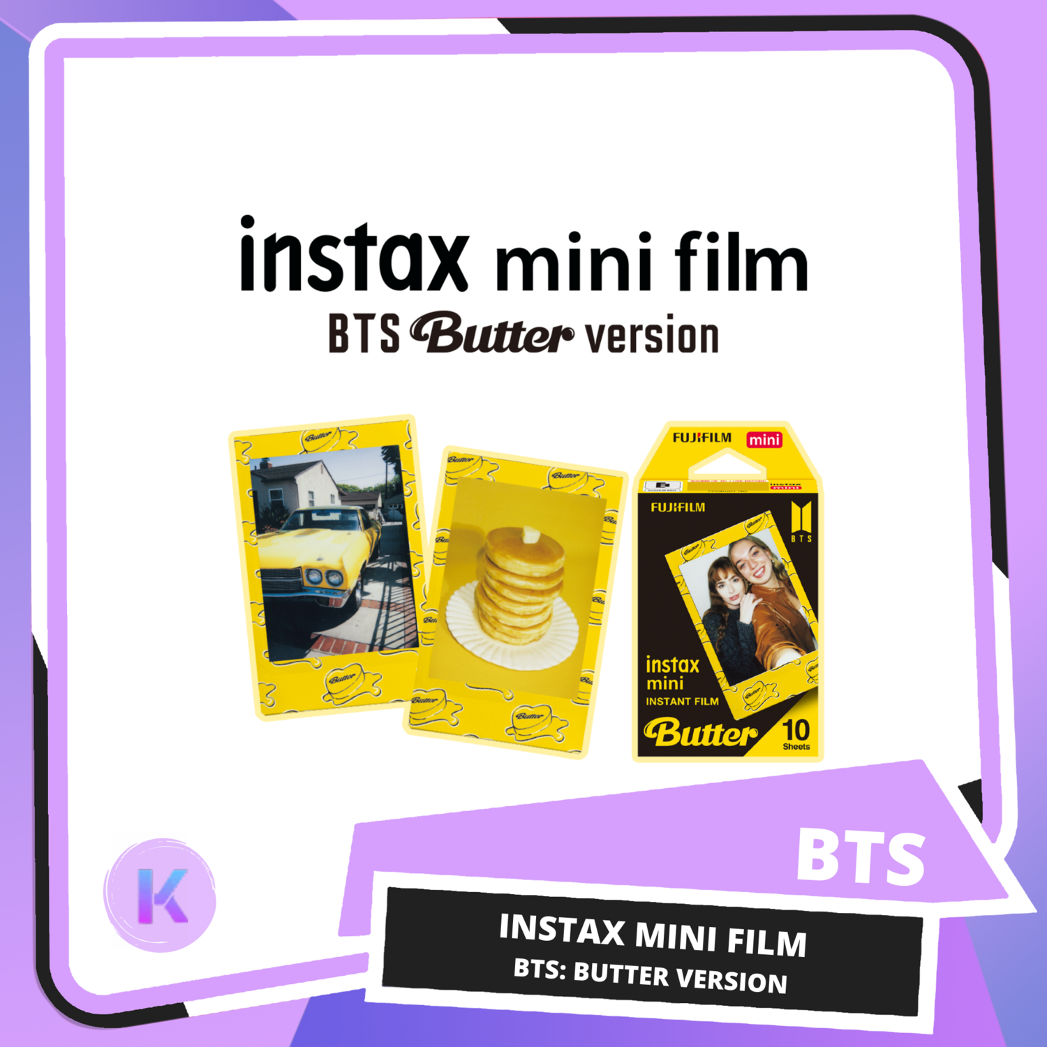 BTS Butter チェキ instax mini 11 本体 BTS Butter チェキ instax mini 11 本体