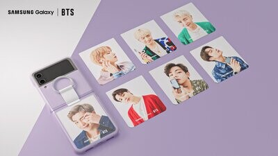 BTS x Galaxy Flip3 - Special Photocard BTS x Galaxy Flip3 - Special Photocard