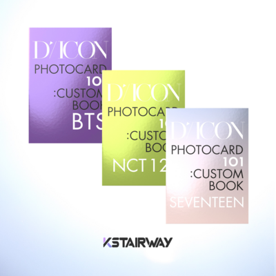 DICON x BTS / Seventeen / NCT 127: 101 Photocards - Custom Book Binder DICON x BTS / Seventeen / NCT 127: 101 Photocards - Custom Book Binder