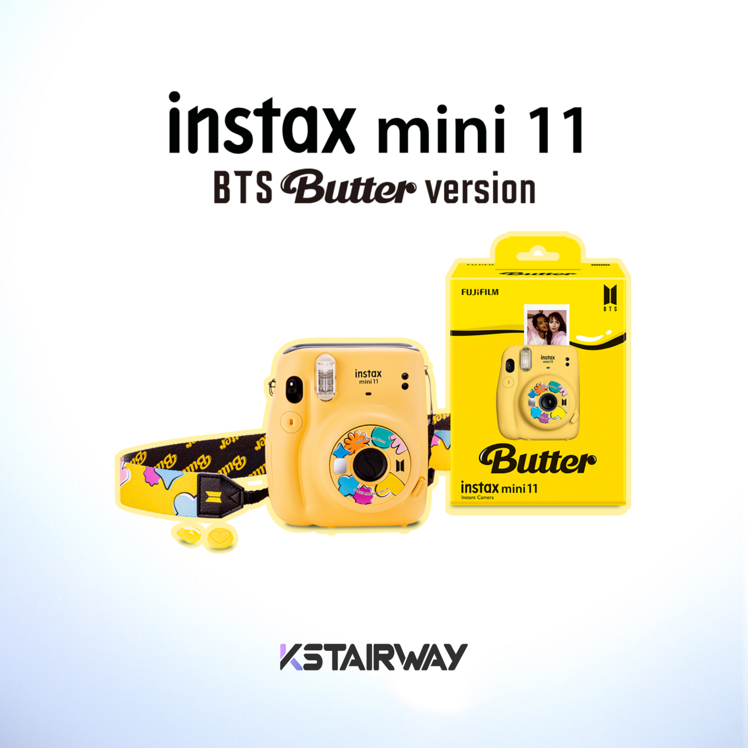Instax Mini 11 Camera - BTS: Butter Version