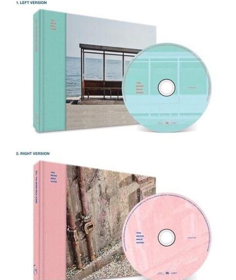 BTS Never Walk Alone (Left & Right) - SEALED Album