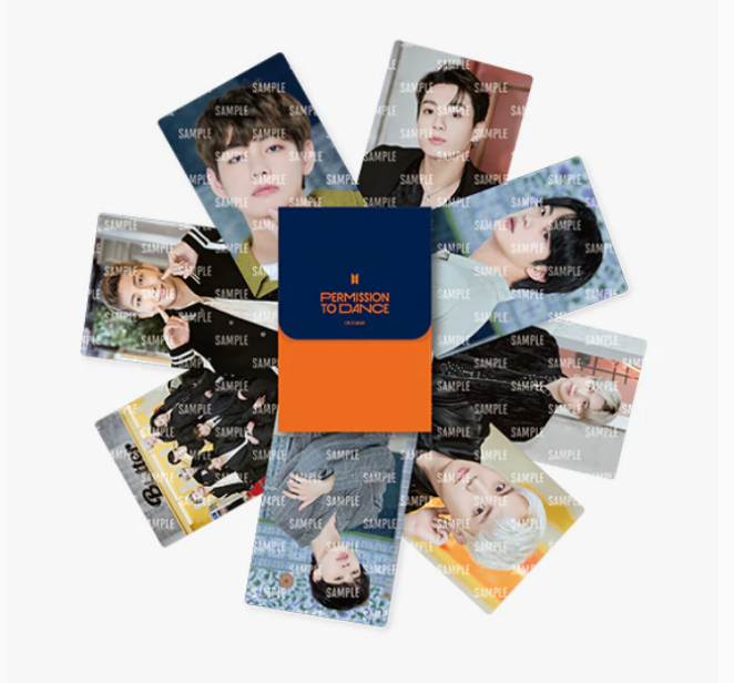 BTS: PERMISSION TO DANCE [PTD] ON STAGE MERCH- IN SEOUL, Choose Item: Mini photocard