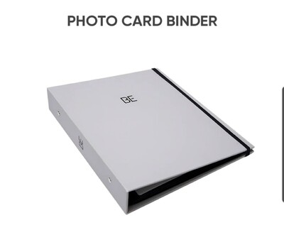BTS BE OFFICIAL PHOTOCARD BINDER