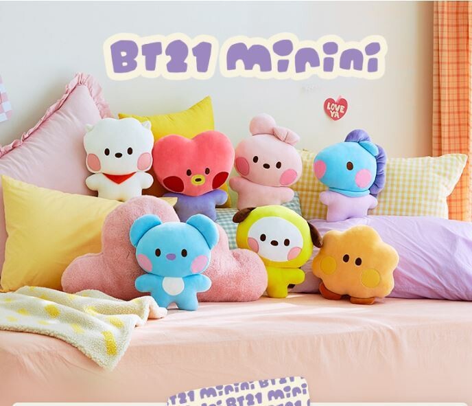 BT21 MININI flat cushion