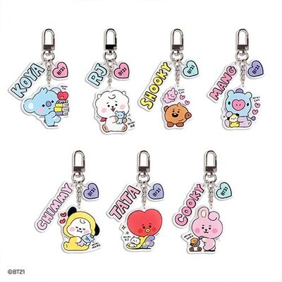 BT21 Baby Acrylic Keyring Little Buddy