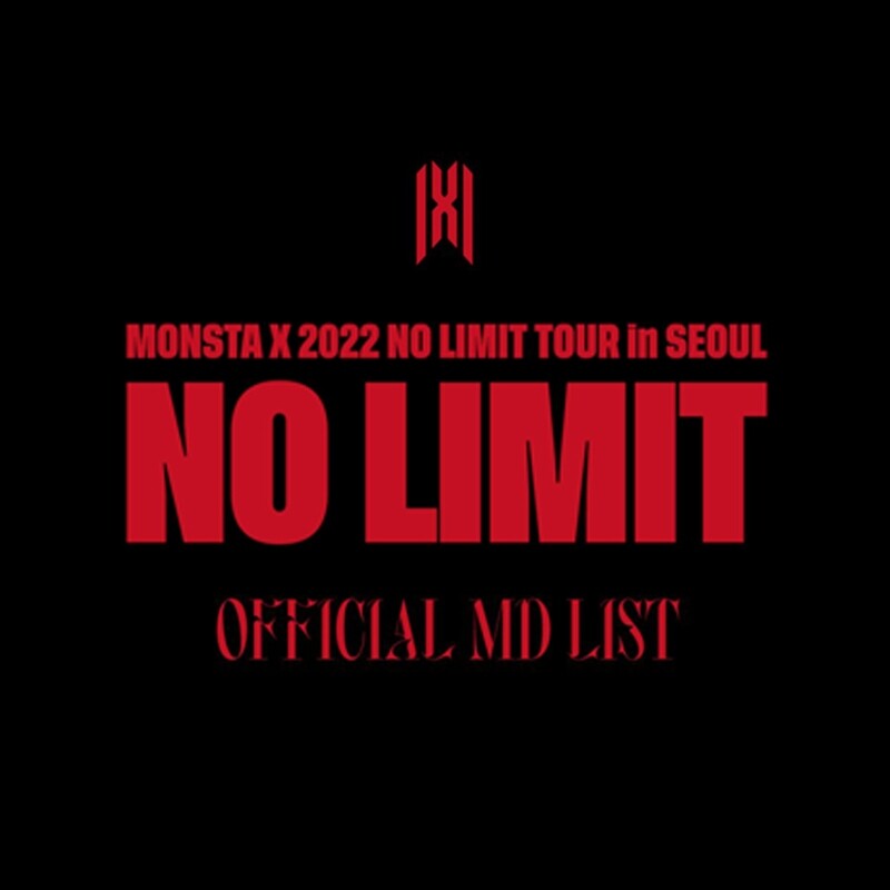 MONSTA X <NO LIMIT> TOUR in SEOUL OFFICIAL MD