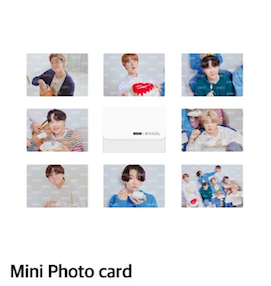 [BTS MERCH] BTS - Yet To Come in BUSAN -  Seoul Official Merch. Store, Choose Item: Mini Photo Card