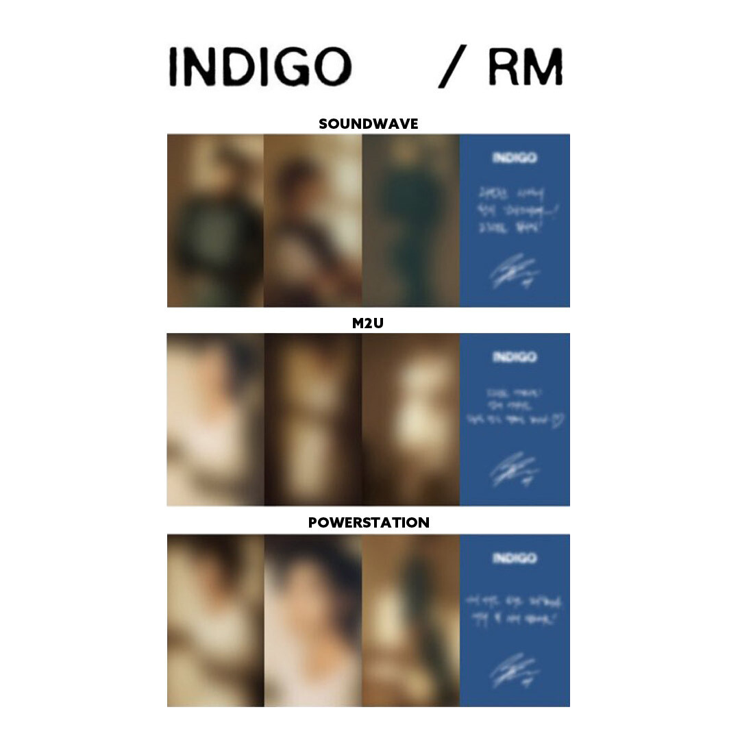RM INDIGO [BOOK EDITION] LUCKYDRAW EVENT
