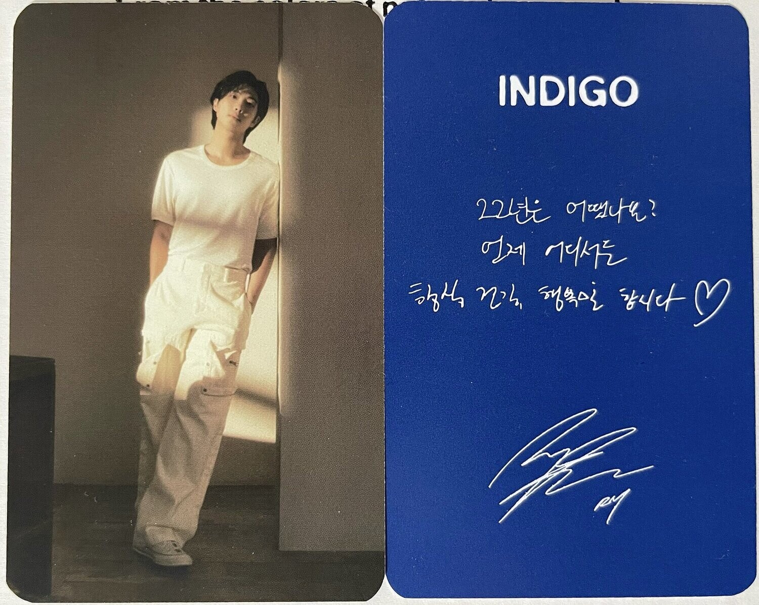 RM [BTS] INDIGO M2U LUCKYDRAW EVENT ( Photocard ONLY + Can choose type )