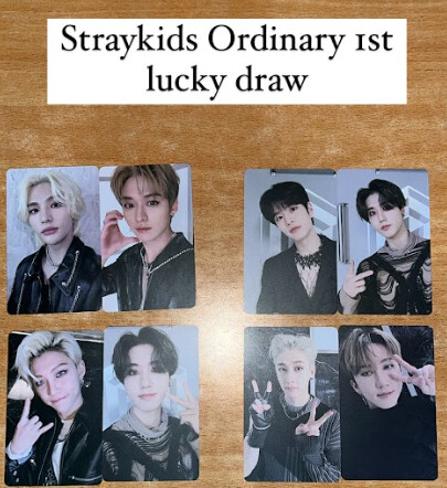 [Clearance Sale] Stray Kids Photocard, Choose Item: Ordinary 1st Bangchan