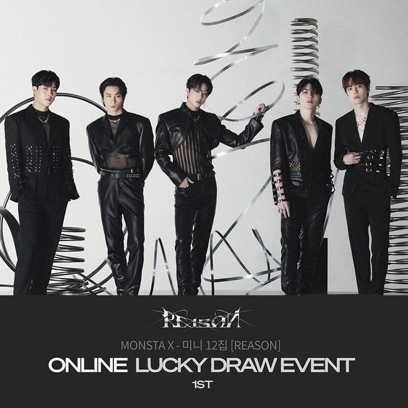 Monsta X Reason - 1st Luckydraw Soundwave