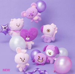 BT21 - JAPAN Edition Purple Plush, Choose Item: RJ