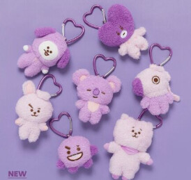 BT21 - Purple Keychain (Japan Edition)