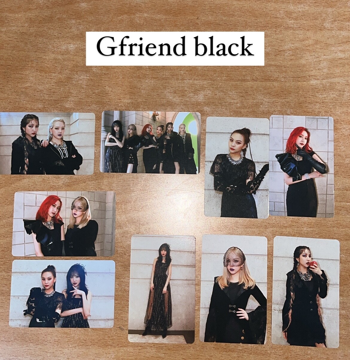 [CLEARANCE SALE] MIX, Choose: (SET) Gfriend Photocard White