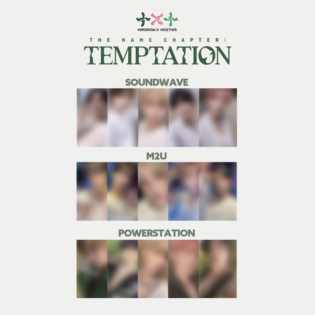 TXT Chapter of the Name : TEMPTATION [Lullaby VER] LD EVENT (compact)