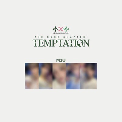 TXT Chapter of the Name : TEMPTATION M2U LD EVENT (PHOTOCARD ONLY)