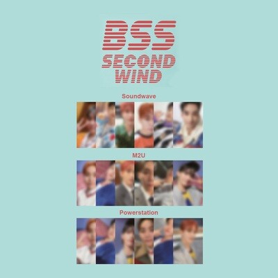 BSS Boo Seok-soon (SEVENTEEN) - 1st Single Album [SECOND WIND] LD EVENT