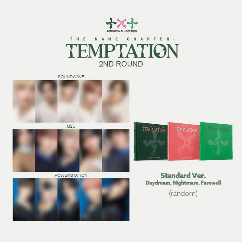 TXT Chapter of the Name : TEMPTATION [STANDARD VER] LD EVENT 2nd Round