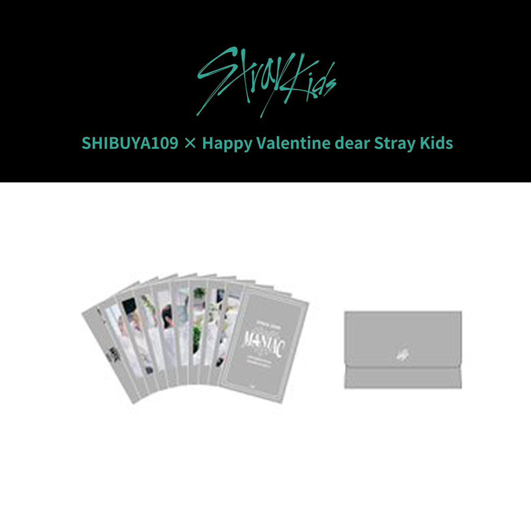 STRAY KIDS [B]  - Shibuya109 x Happy Valentine Dear Stray Kids - Photocard Set #straykids