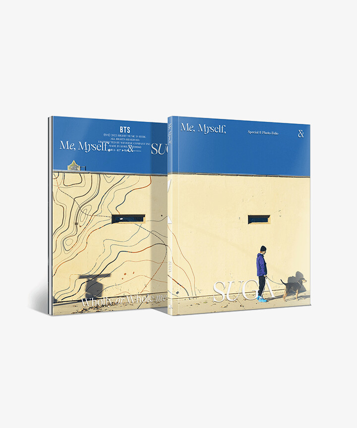 BTS SUGA - Special 8 Photo-Folio Me, Myself, and SUGA ‘Wholly or Whole me’ - Photobook