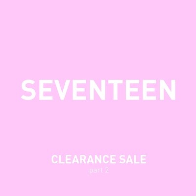 [CLEARANCE SALE part 2] SEVENTEEN