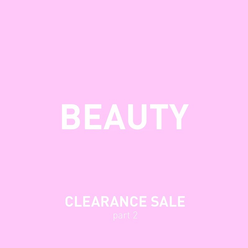 [CLEARANCE SALE part 2] Beauty