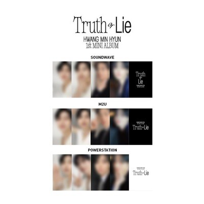 NU'EST Hwang Min Hyun 1st Mini Album "Truth or Lie" LD Event