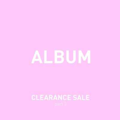 [CLEARANCE SALE part 2] ALBUM