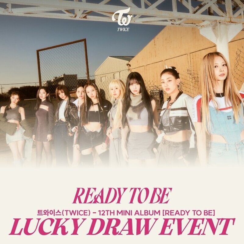 TWICE 12th Mini Album [READY TO BE] LD EVENT