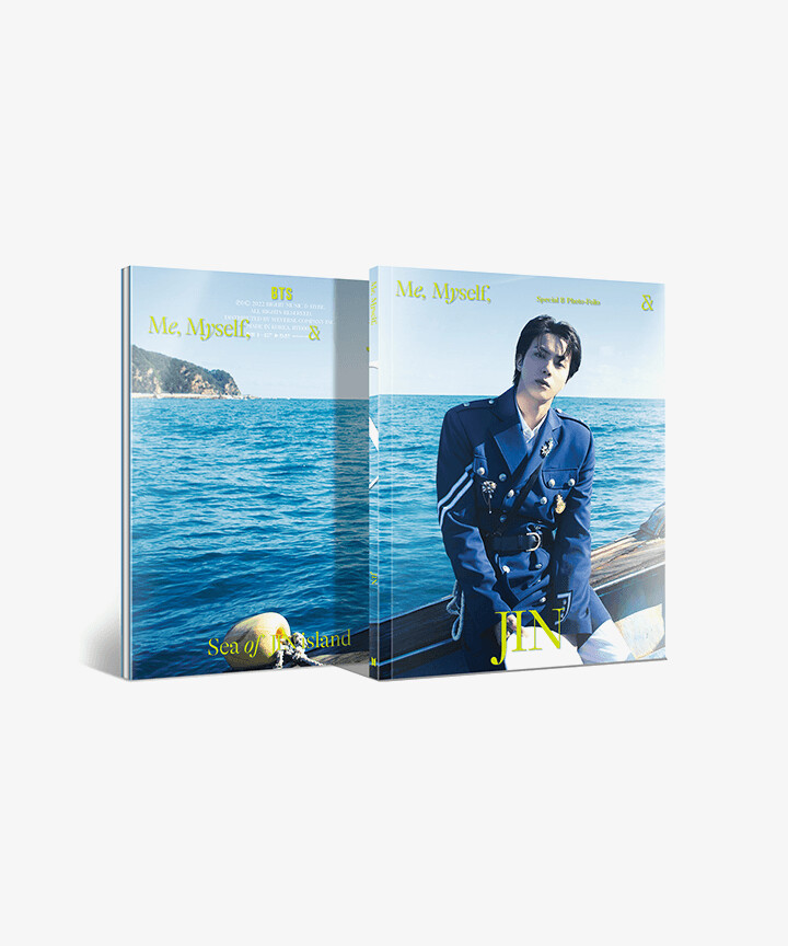 BTS JIN - Special 8 Photo-Folio Me, Myself, and Jin ‘Sea of JIN island’ - photobook