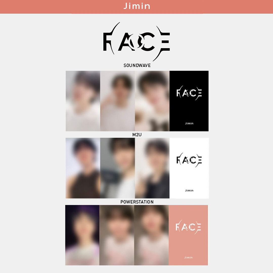 ジミン ラキドロ soundwave m2u トレカ BE ラッキードロー トレカ
