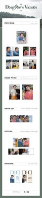 SUPER JUNIOR D&E Personal Photobook DongHae's Vacation & EunHyuk's Moments