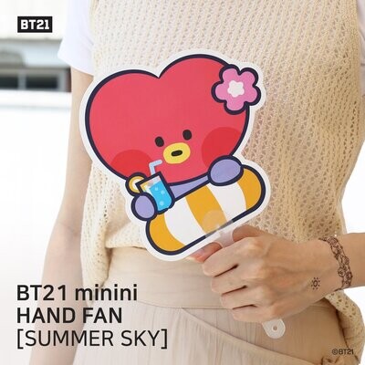 BT21 Minini Hand Fan [Summer Sky]