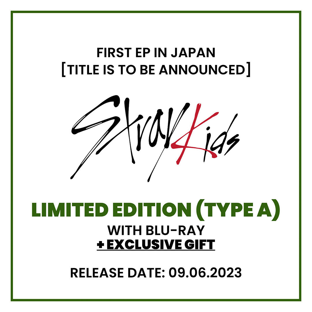STRAY KIDS 1ST EP IN JAPAN - [TITLE IS TO BE ANNOUNCED] TYPE A