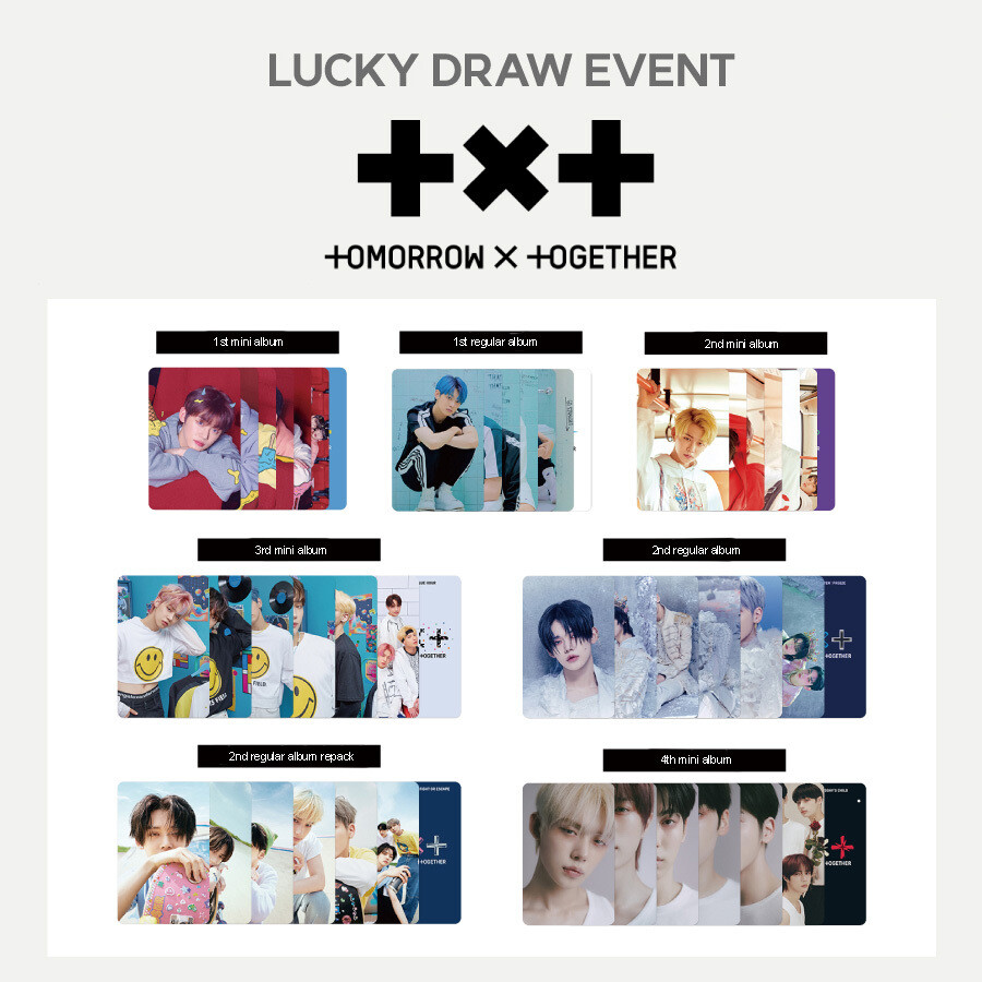 TXT [TOMORROW X TOGETHER] LUCKY DRAW EVENT