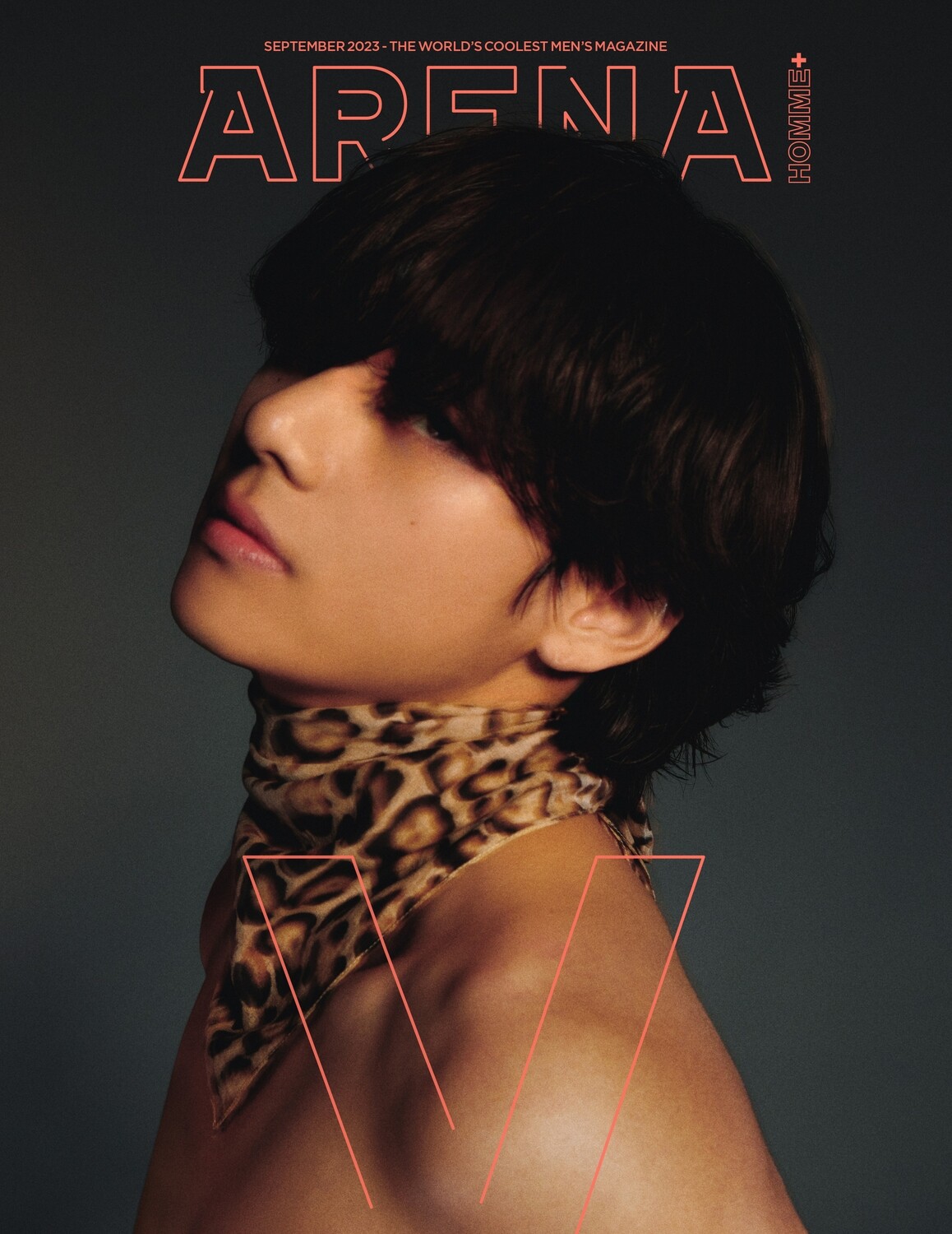 BTS V ARENA Magazine September 2023, Choose Item: A. Left - BTS V Arena Magazine September 2023