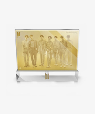 BTS 10th Anniversary Commemorative Medal (2nd Gold)