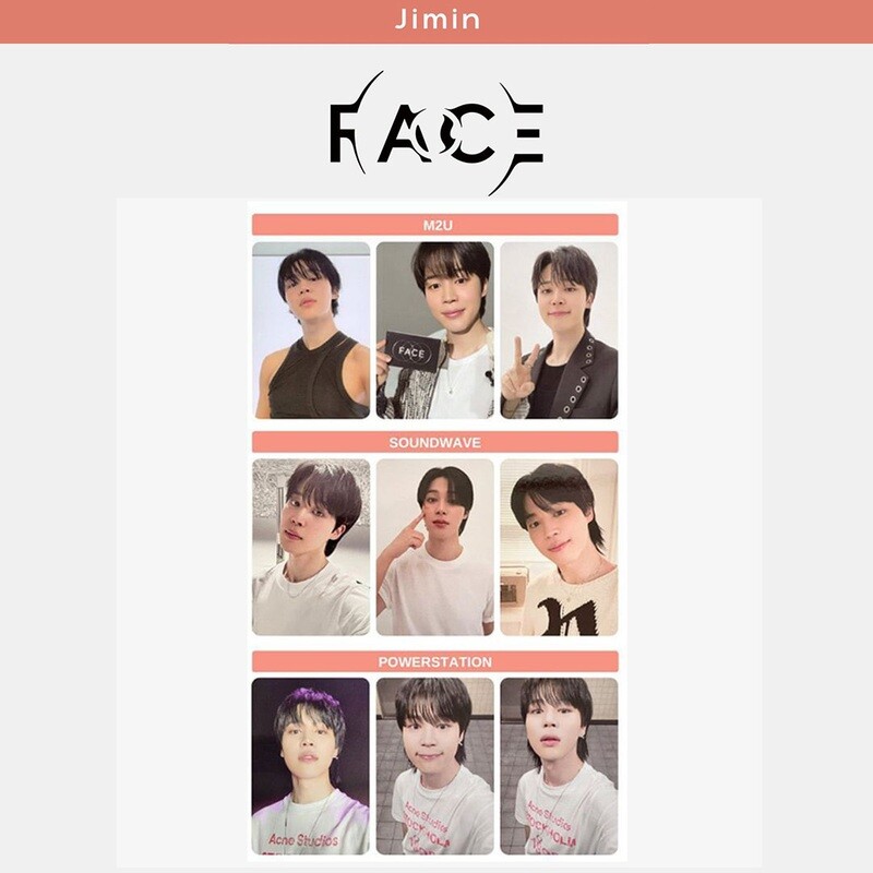 BTS JIMIN 'FACE' Lucky Draw EVENT