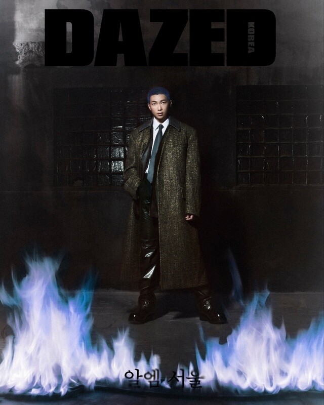 BTS RM DAZED & CONFUSED Magazine October 2023