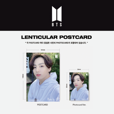 BTS Lenticular Postcard 'BE' & LOVE YOURSELF 結 'Answer'