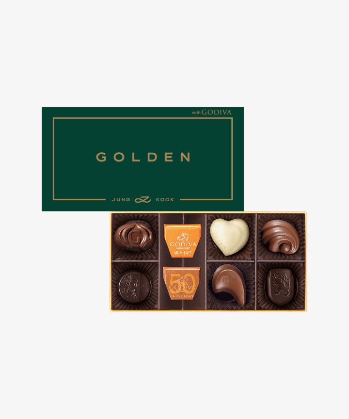 [GODIVA GOLDEN EDITION] GOLD COLLECTION, PLEASE READ product detail before order !: 8EA