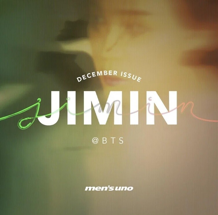 BTS JIMIN MEN`s UNO HONGKONG December 2023