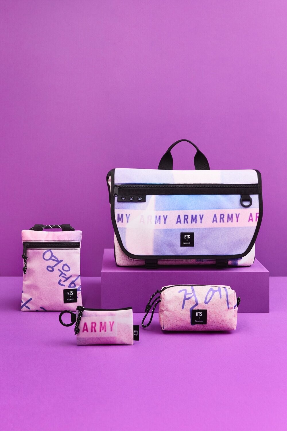 BTS X NUKAK Card Wallet / Pouch / String Cross Bag