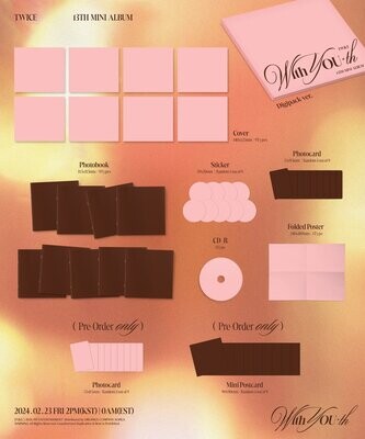 TWICE With YOU-th 13th Mini Album Digipack Ver.