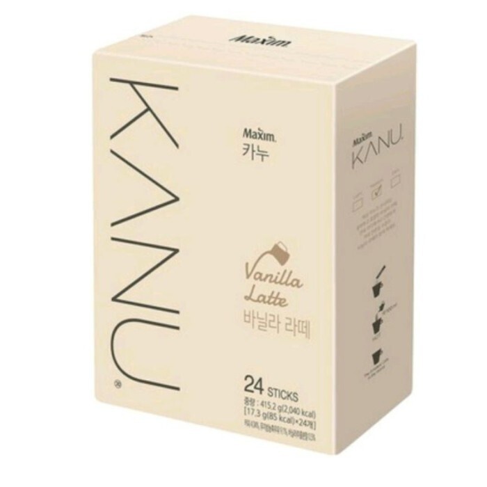 KANU MAXIM Nutty Caramel Latte / Vanilla Latte KANU MAXIM Nutty Caramel Latte / Vanilla Latte, Choose Item: Vanilla Latte 24pcs