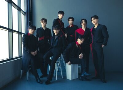 ATEEZ Nikkei Entertainment Magazine