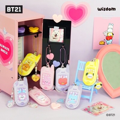 BT21 Minini Retro Phone Keyring