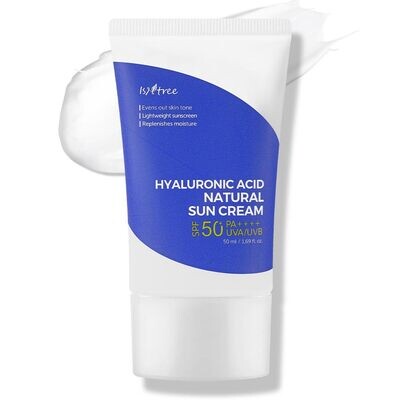 Isntree Hyaluronic Acid Natural Sun Cream SFP50+ PA++++ 50ml