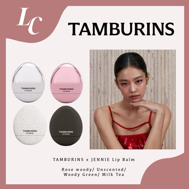 Tambourine Lip Balm Milk Tea Bergamot Coconut